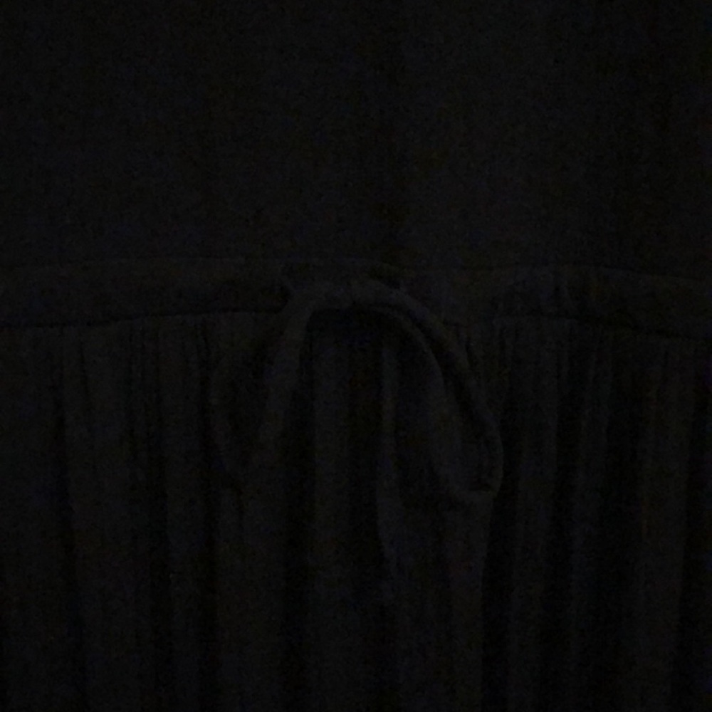 J-Jill Jersey-Knit Pleated Drawstring Waist Dress - Picture 5 of 8